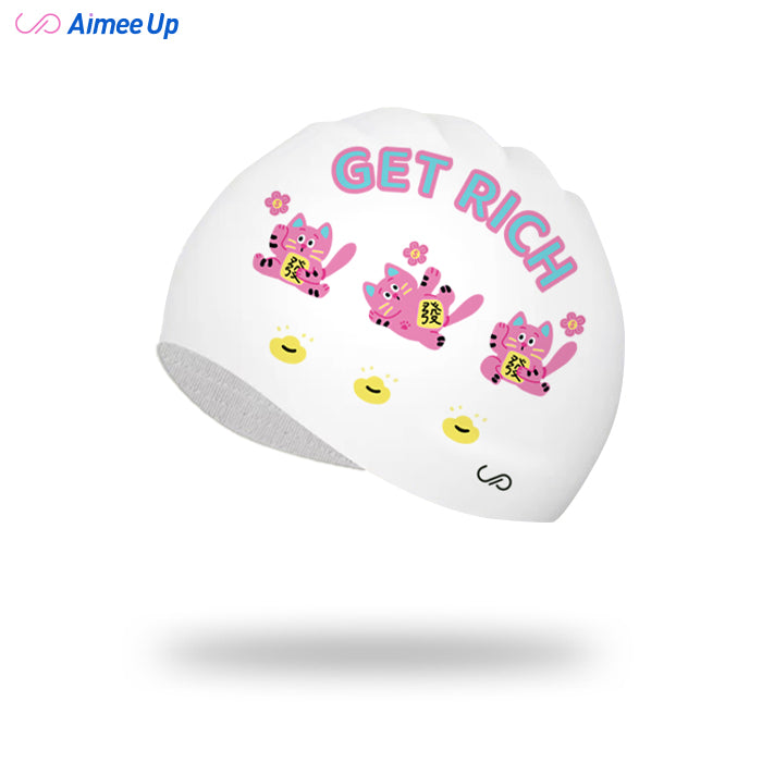 Swimming cap-Lucky Cat