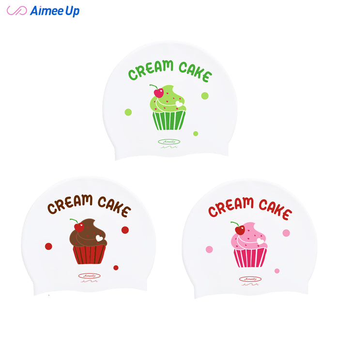 Swimming cap-Cream Cake