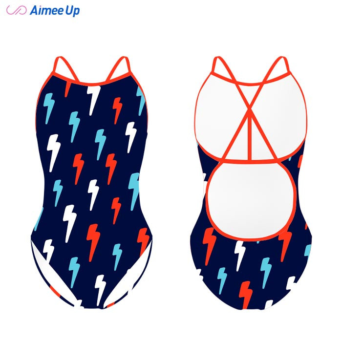 Children's training swimsuit-Lightning