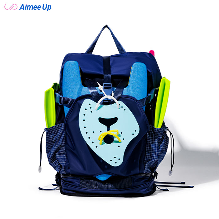 Swimming sports backpack-Blue