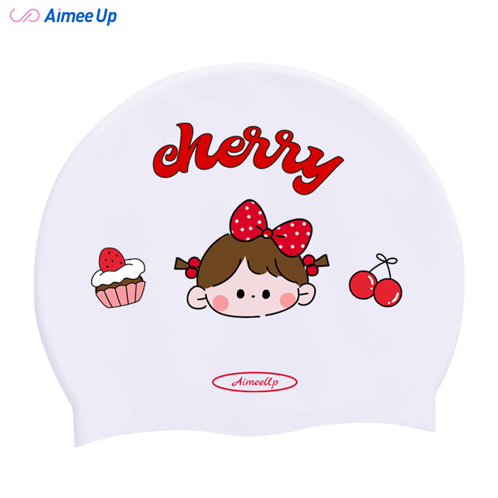 Swimming cap-Cherry Girl