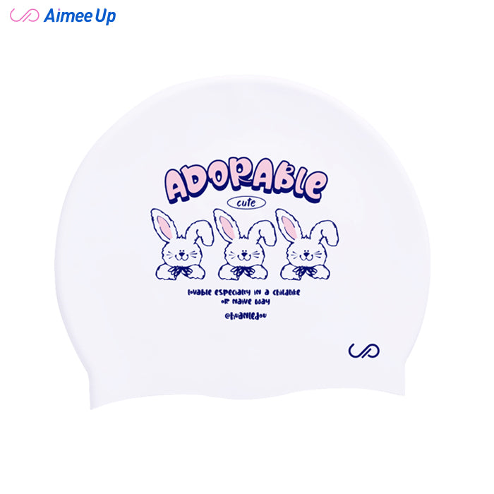 Swimming cap-Vintage Rabbit