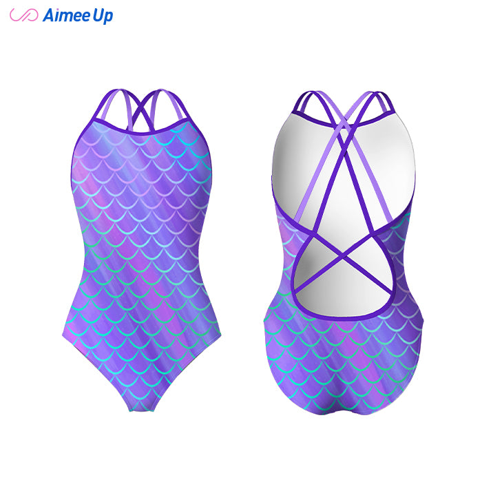 Children's training swimsuit-Mermaid 7