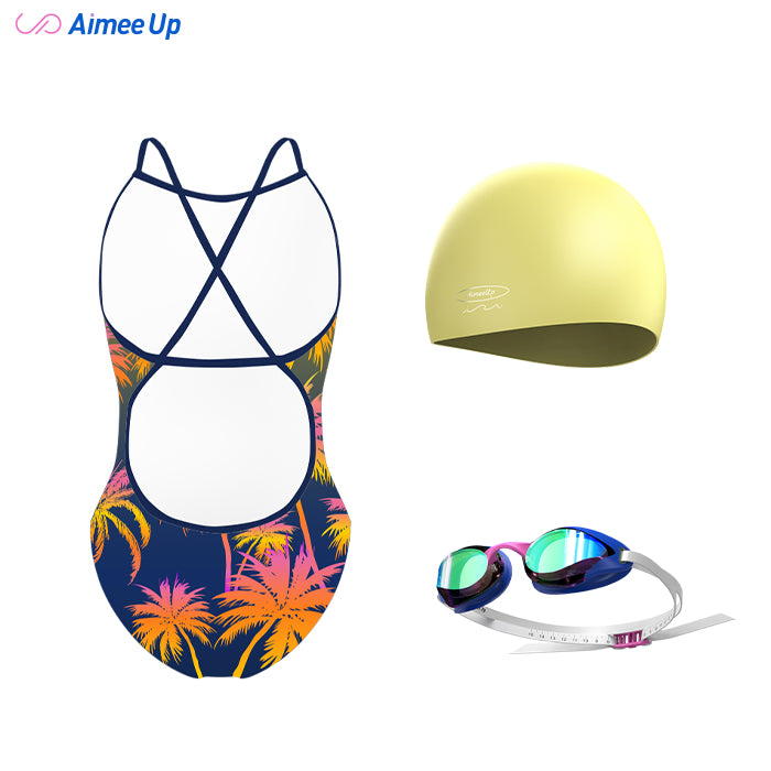 Coconut tree -Blue Orange