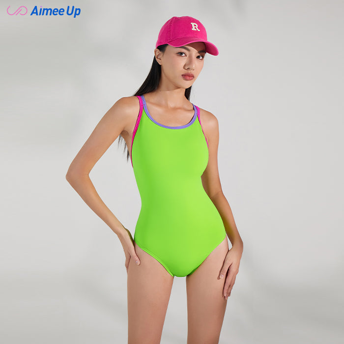 Green Gecko -Hot Pink