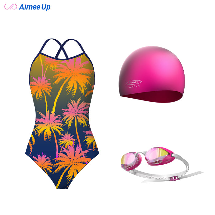 Coconut tree -Blue Orange