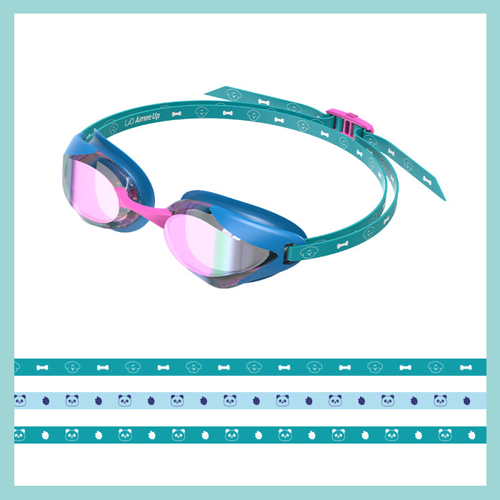 Swimming goggles strap-4