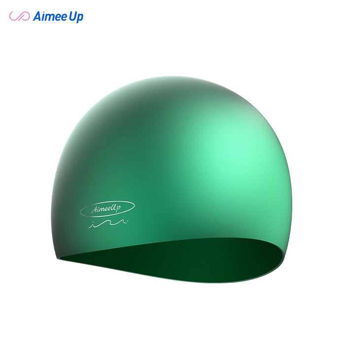 Steel helmet swimming cap