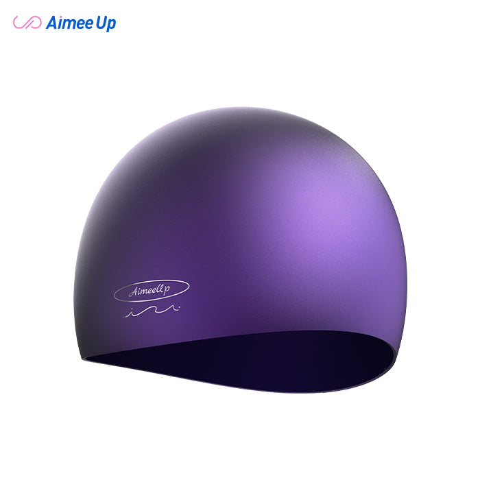 Steel helmet swimming cap