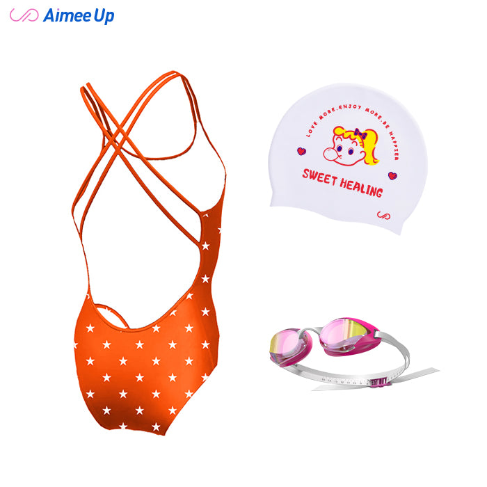Swimming cap-Bubblegum Girl-(SN)