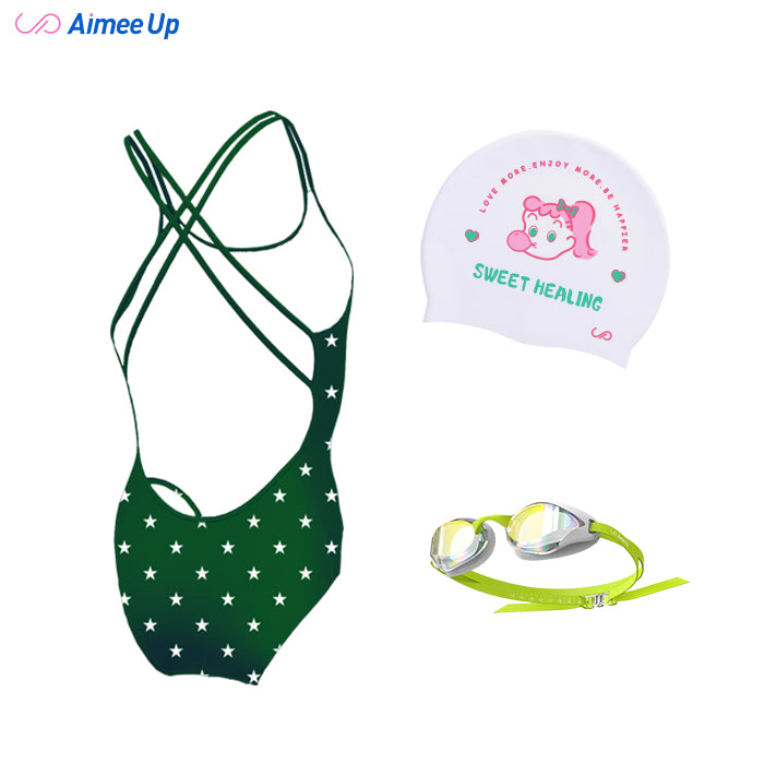 Swimming cap-Bubblegum Girl-(SN)