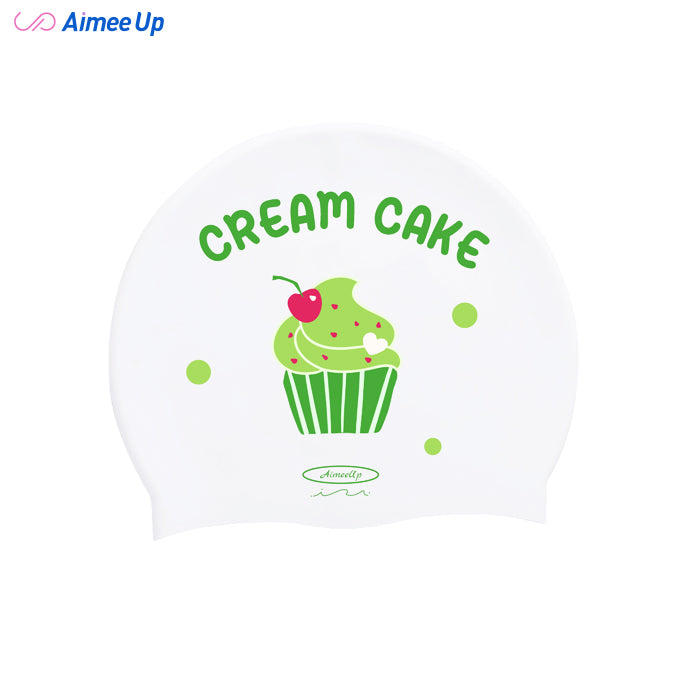 Swimming cap-Cream Cake